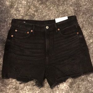 American Eagle high waist 90s boyfriend shorts